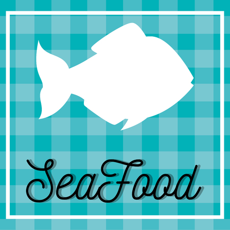 Sea food gastronomy graphic design, vector illustration eps10のイラスト素材