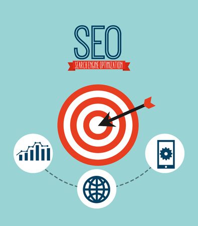 search engine optimization design, vector illustration eps10 graphicのイラスト素材