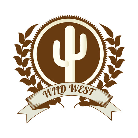 Wild west culture graphic design, vector illustration eps10のイラスト素材