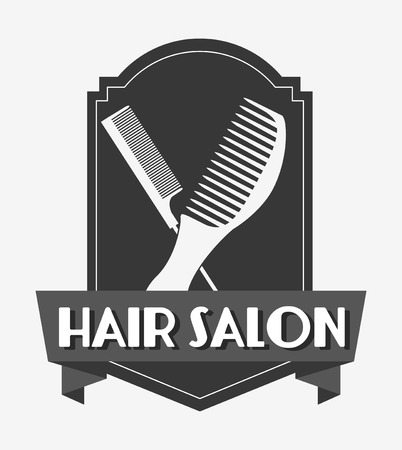 hair salon  design, vector illustration eps10 graphicのイラスト素材