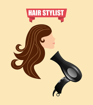 hair salon  design, vector illustration eps10 graphicのイラスト素材