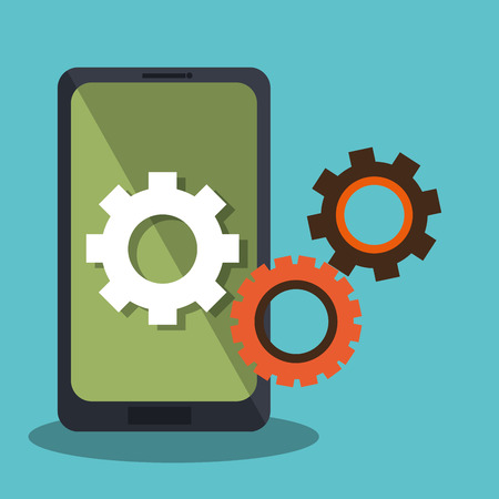 Technology and electronic devices graphic design, vector illustration eps10のイラスト素材