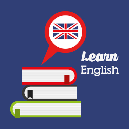 learn english design, vector illustration eps10 graphicのイラスト素材