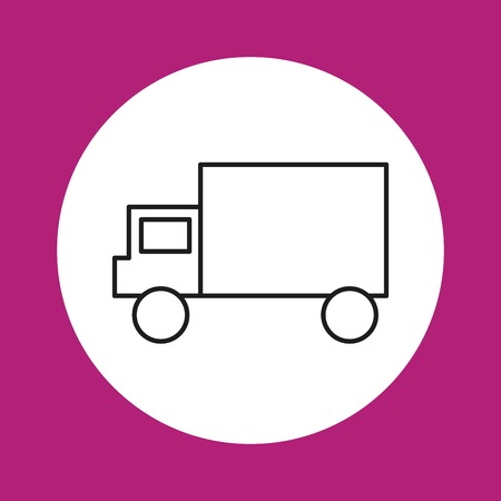 delivery service design, vector illustrationのイラスト素材