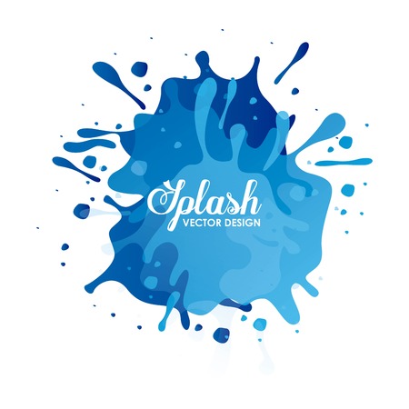 splash concept design, vector illustration eps10 graphicのイラスト素材
