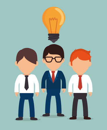 Business people cartoon design, vector illustration graphicのイラスト素材