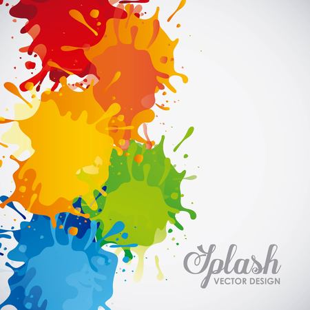 splash concept design, vector illustration eps10 graphicのイラスト素材