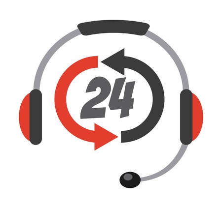 call center design, vector illustration eps10 graphicのイラスト素材