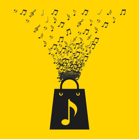 music lifestyle design, vector illustration eps10 graphicのイラスト素材