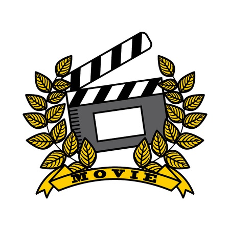 movie entertainment design, vector illustration eps10 graphicのイラスト素材