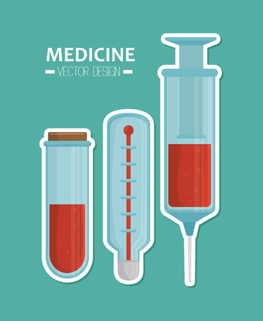 Medical healthcare graphic design, vector illustration iconsのイラスト素材