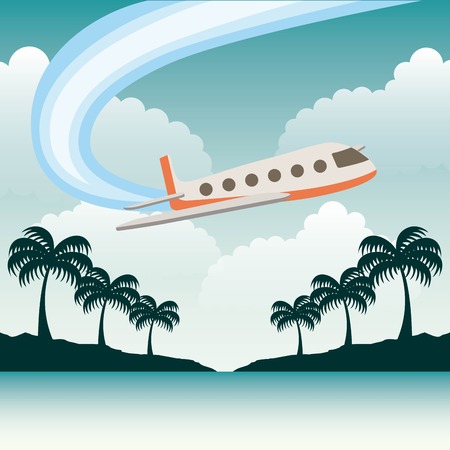 travel vacations design, vector illustration eps10 graphicのイラスト素材