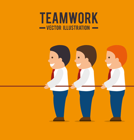Business teamwork graphic design, vector illustration eps10のイラスト素材