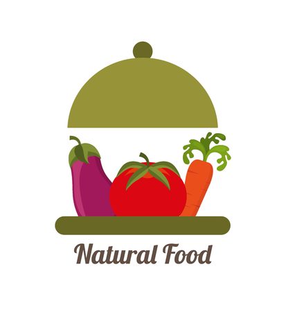 health and organic food design, vector illustration eps10 graphicのイラスト素材