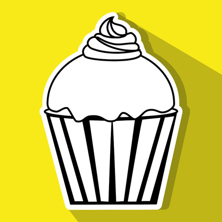 Desserts and sweets graphic design, vector illustration eps10のイラスト素材