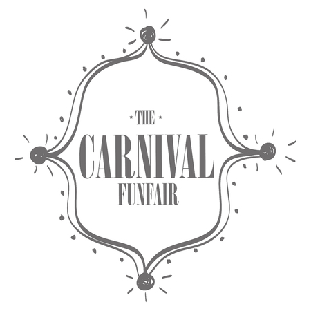 Circus carnival funfair graphic design ,vector illustration eps10のイラスト素材