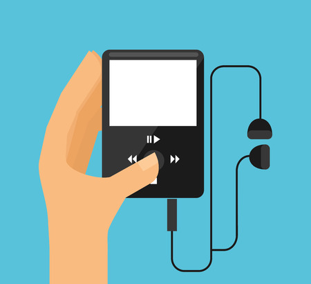 music lifestyle design, vector illustration eps10 graphicのイラスト素材