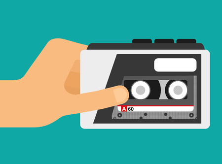 music lifestyle design, vector illustration eps10 graphicのイラスト素材