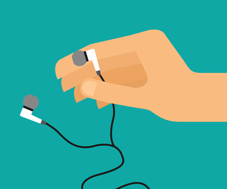 music lifestyle design, vector illustration eps10 graphicのイラスト素材