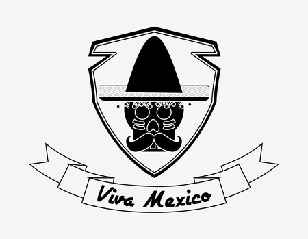 viva mexico design, vector illustration eps10 graphicのイラスト素材
