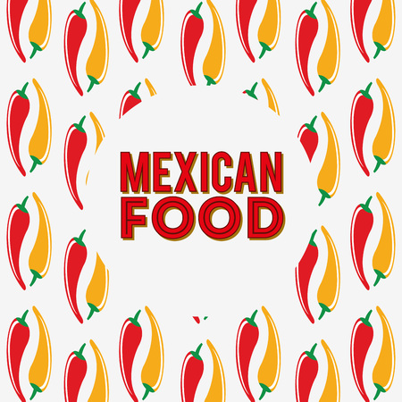 mexican food design, vector illustration eps10 graphicのイラスト素材