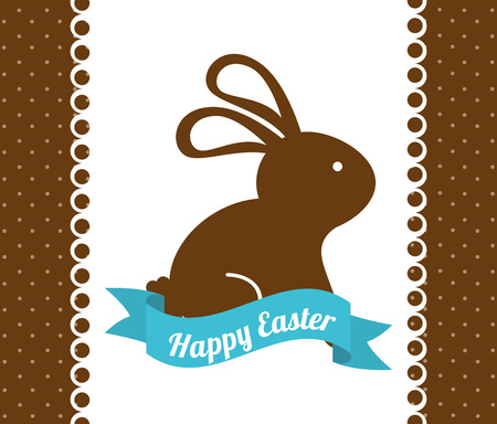 happy easter design, vector illustration eps10 graphicのイラスト素材