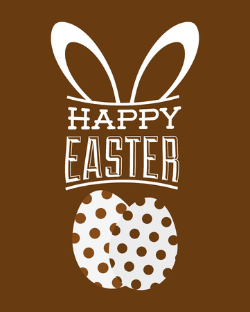 happy easter design, vector illustration eps10 graphicのイラスト素材