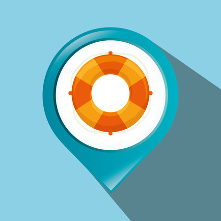 nautical icon graphic design, vector illustration eps10のイラスト素材