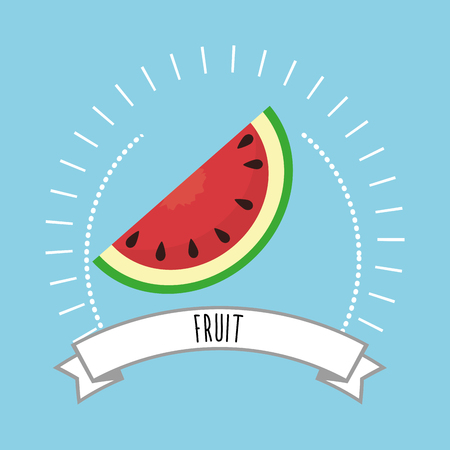 Healthy and natural food graphic design, vector illustration eps10のイラスト素材
