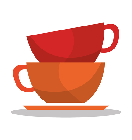 Delicious coffee drink graphic design, vector illustrationのイラスト素材