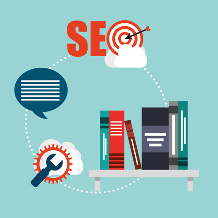 seo concept design, vector illustration eps10 graphicのイラスト素材