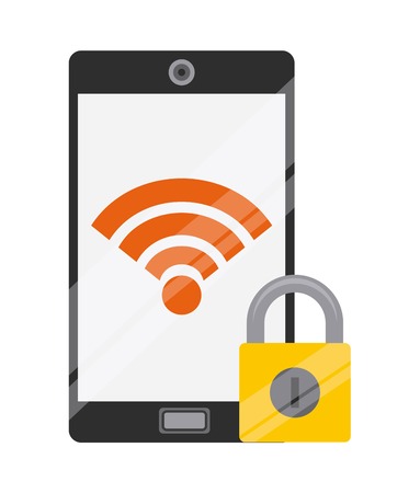 wifi connection design, vector illustration eps10 graphicのイラスト素材