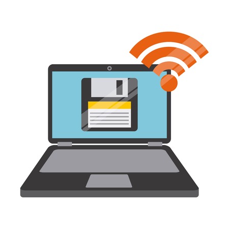 wifi connection design, vector illustration eps10 graphicのイラスト素材
