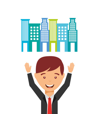 real estate design, vector illustration eps10 graphicのイラスト素材