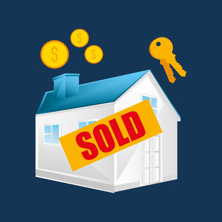 real estate design, vector illustration eps10 graphicのイラスト素材