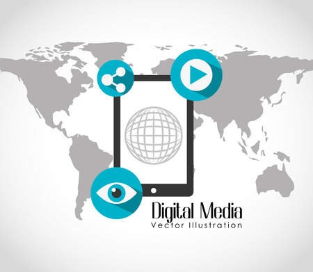 digital meida designの写真素材