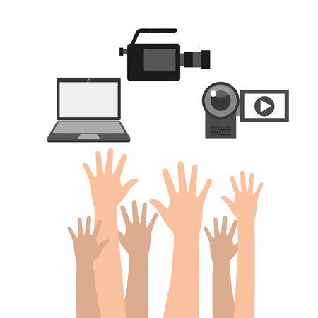 digital meida designのイラスト素材