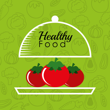 healthy food design, vector illustration eps10 graphicのイラスト素材