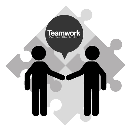 teamwork concept design, vector illustration eps10 graphicのイラスト素材