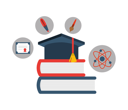 academic education  designのイラスト素材