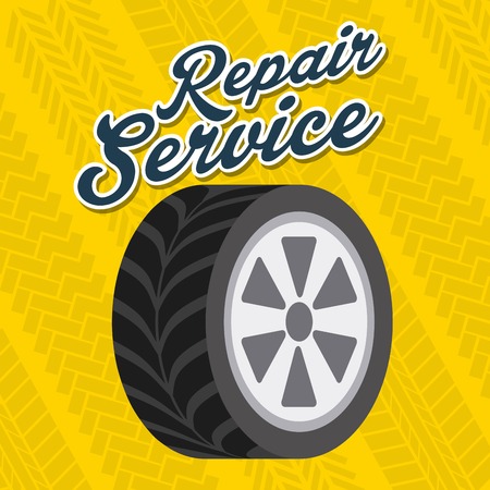 service station design, vector illustration   graphicのイラスト素材