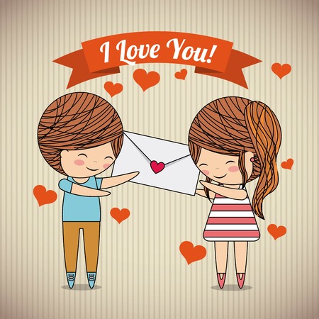 love card design, vector illustration  graphicのイラスト素材