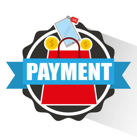 mobile payments design, vector illustration eps10 graphicのイラスト素材
