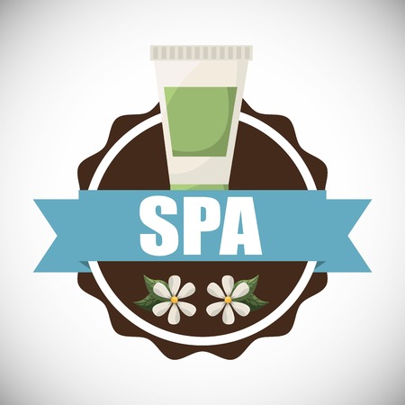 spa zone design, vector illustration eps10 graphicのイラスト素材