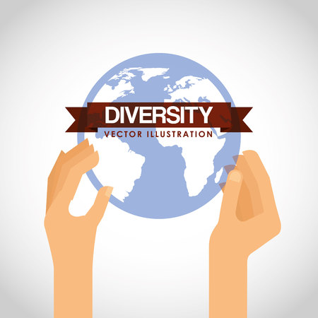 diversity people design, vector illustration eps10 graphicのイラスト素材