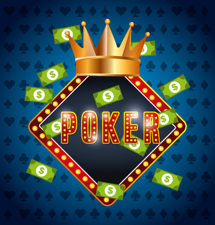 casino games design, vector illustration eps10 graphicのイラスト素材