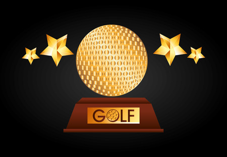 golf championship design, vector illustration eps10 graphicのイラスト素材