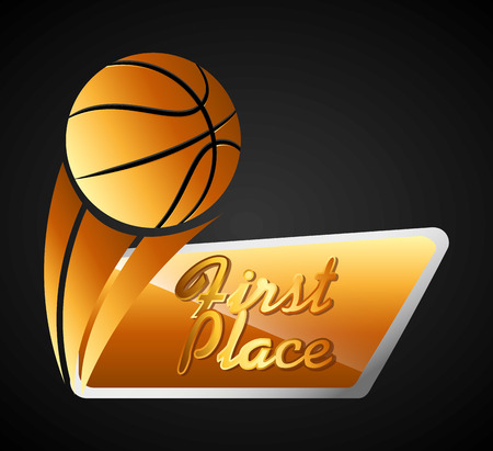 basketball championship design, vector illustration eps10 graphicのイラスト素材