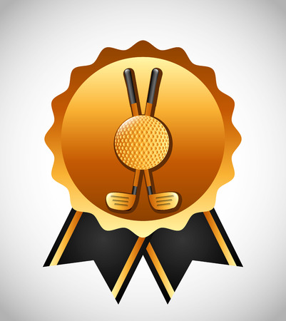 golf championship design, vector illustration eps10 graphicのイラスト素材