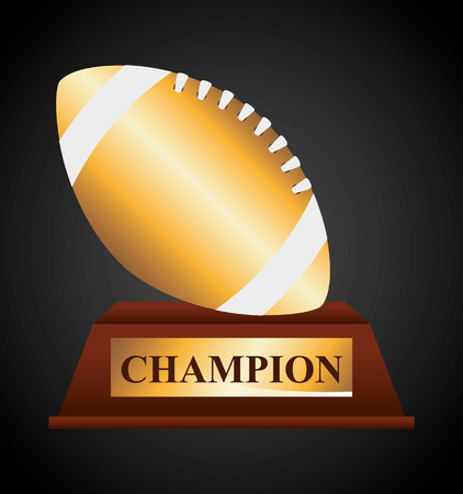american football design, vector illustration eps10 graphicのイラスト素材